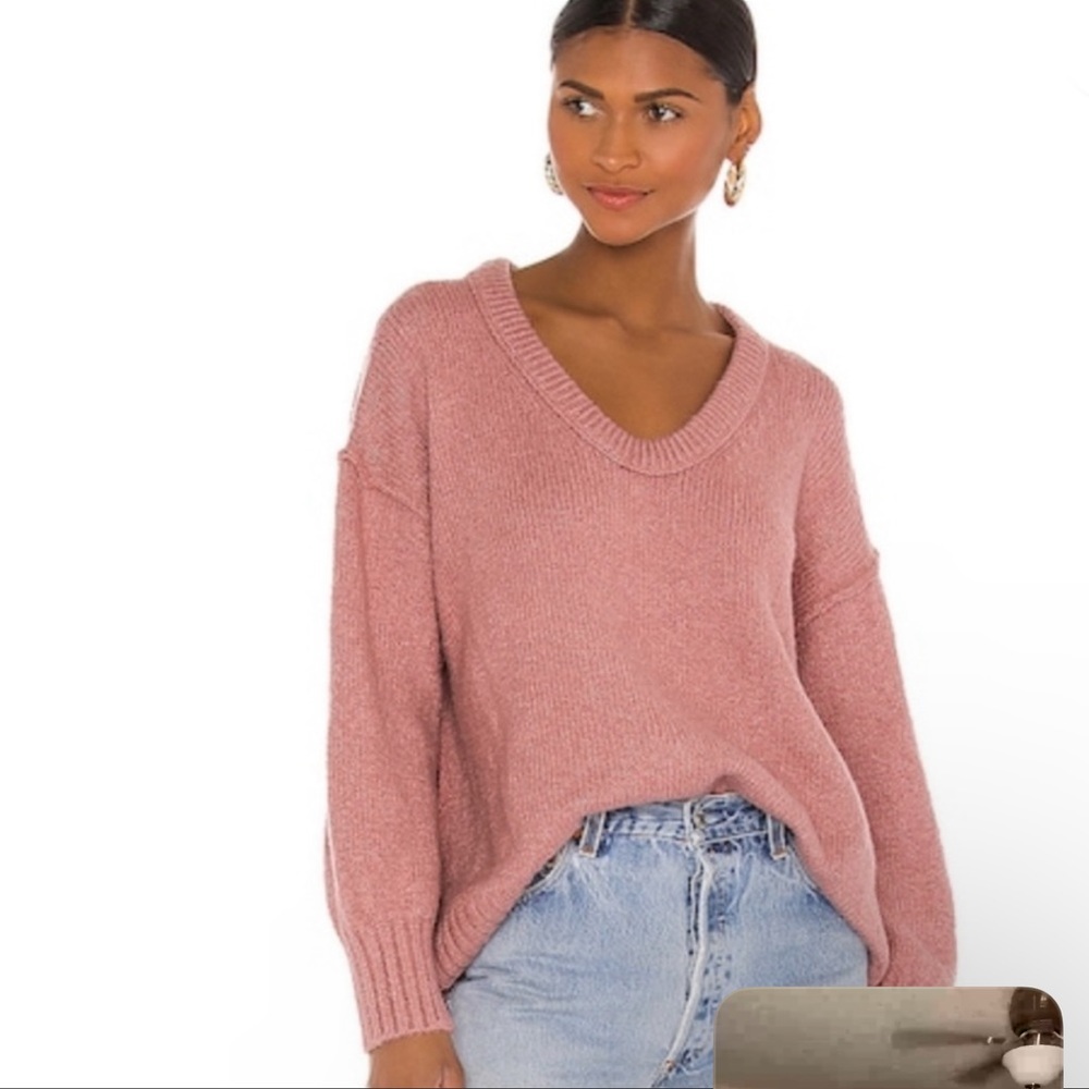 186. NWT Free People Brookside Tunic Sweater